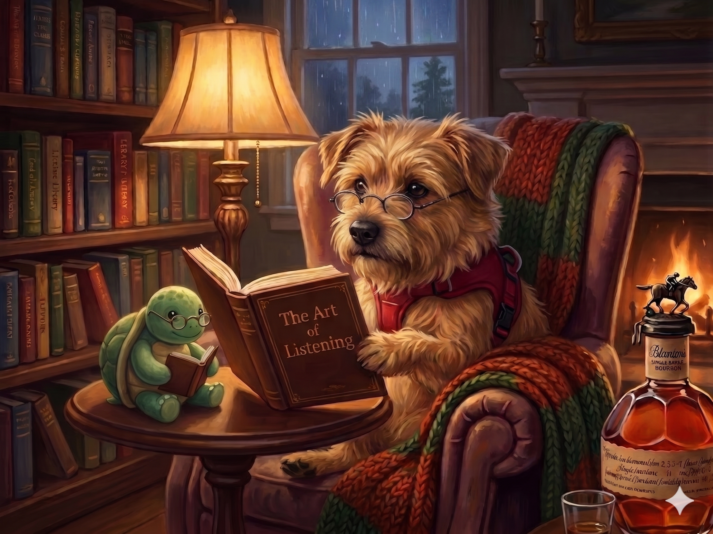 Portrait of Scruffy